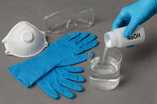NaOH in Natural Soaps – Why We Use It and Why There’s No Need to Worry
