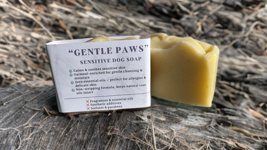 "Gentle Paw" Natural Dog Soap